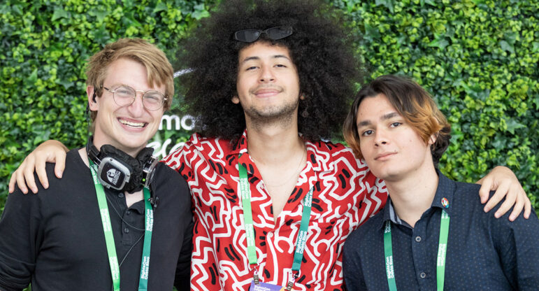 A group of volunteers from RightsCon Costa Rica